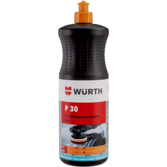 Изображение Поліроль для кузова Würth P30 1 л Поліроль для кузова Würth P30 1 л