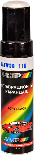 Изображение Реставраційний олівець Motip 11U D білий для Daewoo 11ud Реставраційний олівець Motip 11U D білий для Daewoo 11ud