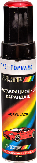 Изображение Реставраційний олівець Motip Торнадо 170 червоний для ВАЗ 170 Реставраційний олівець Motip Торнадо 170 червоний для ВАЗ 170