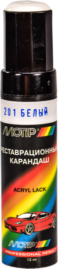 Изображение Реставраційний олівець Motip 201 білий для ВАЗ 201 Реставраційний олівець Motip 201 білий для ВАЗ 201