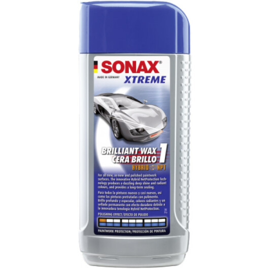 Изображение Поліроль для кузова Sonax Xtreme NanoPro Polish + Wax 1 250 мл Поліроль для кузова Sonax Xtreme NanoPro Polish + Wax 1 250 мл