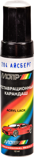 Изображение Реставраційний олівець Motip Айсберг 204 Біла двошарова для ВАЗ 204 Реставраційний олівець Motip Айсберг 204 Біла двошарова для ВАЗ 204