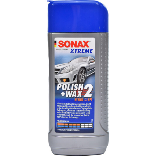 Изображение Поліроль для кузова Sonax Xtreme NanoPro Polish + Wax 2 250 мл Поліроль для кузова Sonax Xtreme NanoPro Polish + Wax 2 250 мл