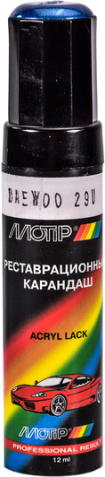 Изображение Реставраційний олівець Motip металік 29U D синій для Daewoo 29ud Реставраційний олівець Motip металік 29U D синій для Daewoo 29ud