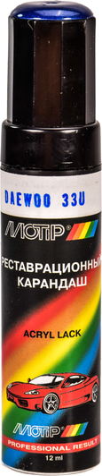 Изображение Реставраційний олівець Motip металік 33U D Світло-синій для Daewoo 33ud Реставраційний олівець Motip металік 33U D Світло-синій для Daewoo 33ud