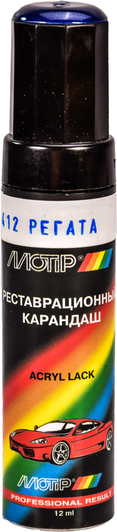 Изображение Реставраційний олівець Motip металік Регата 412 Сріблясто-темно-синій для ВАЗ 412 Реставраційний олівець Motip металік Регата 412 Сріблясто-темно-синій для ВАЗ 412