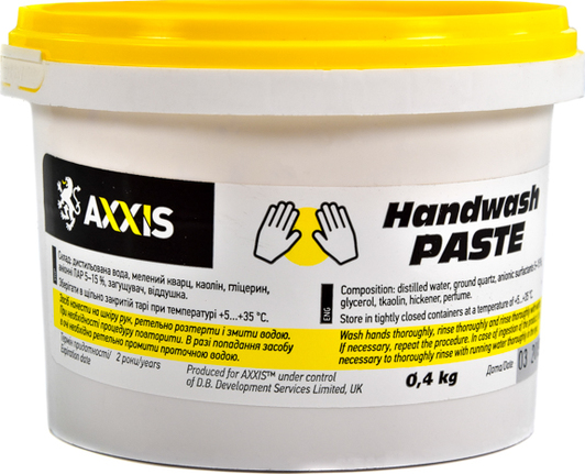 Очисник рук Axxis Hand Wash Paste 0,4 л