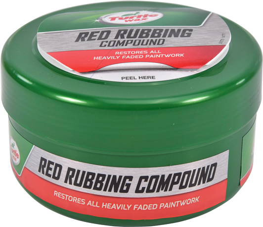 Изображение Полірувальна паста Turtle Wax Red Rubbing Compound 250 мл Полірувальна паста Turtle Wax Red Rubbing Compound 250 мл