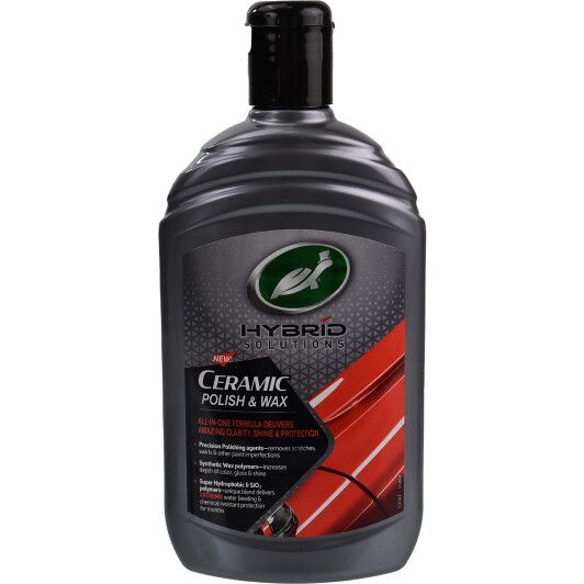 Изображение Полірувальна паста Turtle Wax Hybrid Solutions Ceramic Polish & Wax 500 мл Полірувальна паста Turtle Wax Hybrid Solutions Ceramic Polish & Wax 500 мл