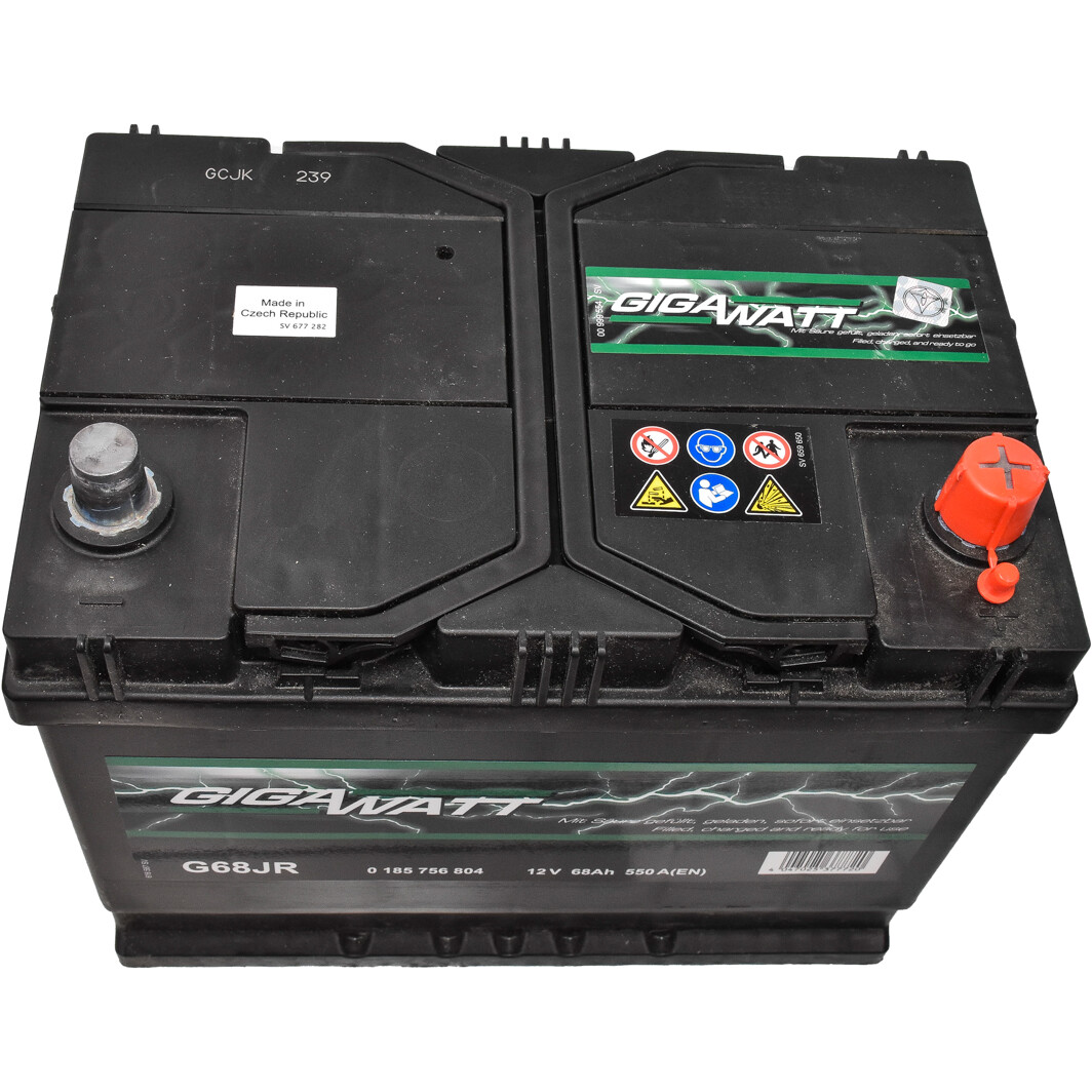 Акумулятор Gigawatt 6 CT-68-R