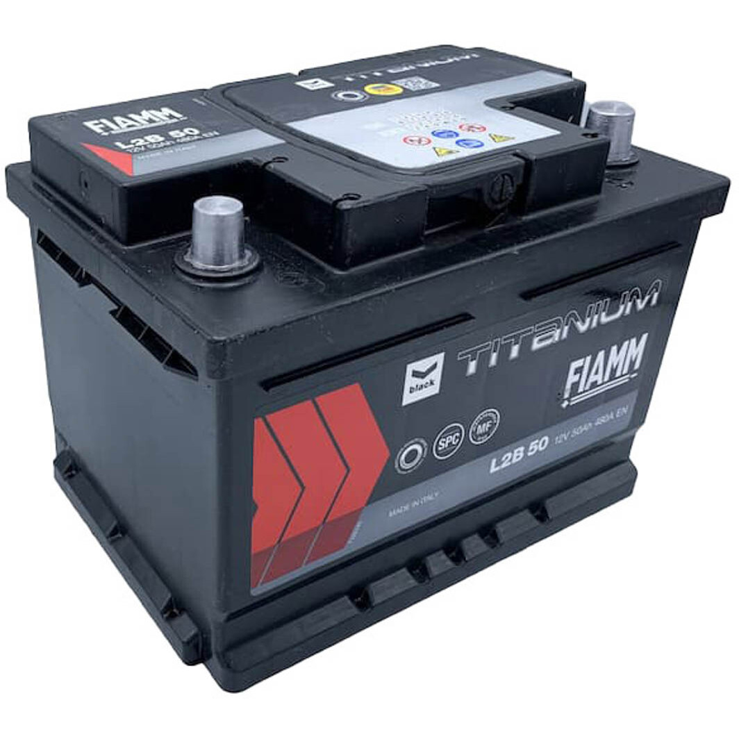 Акумулятор Fiamm 6 CT-50-R Titanium Black