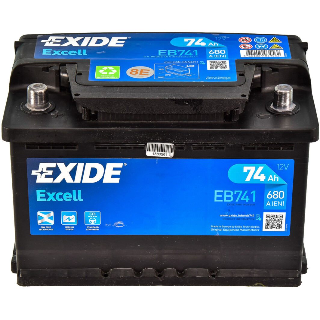 EXIDE EB741 EXIDE EB741